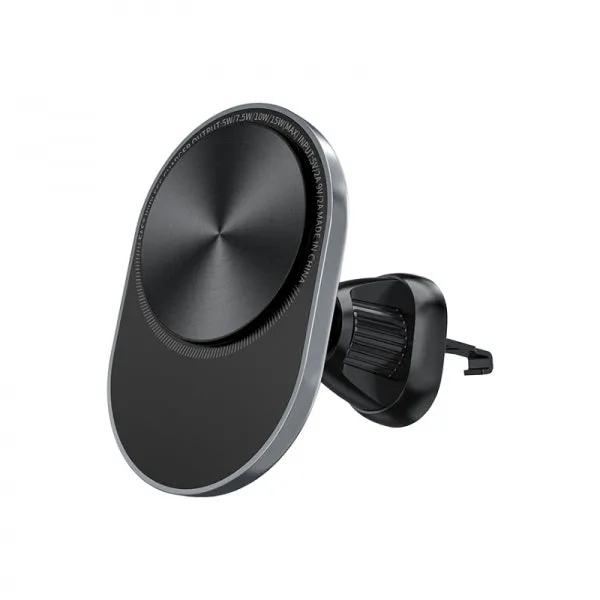 Wiwu Ch-312 Liberator Wireless Charging Car Mount - Black Perfect Gift Offer Shop Grab Now