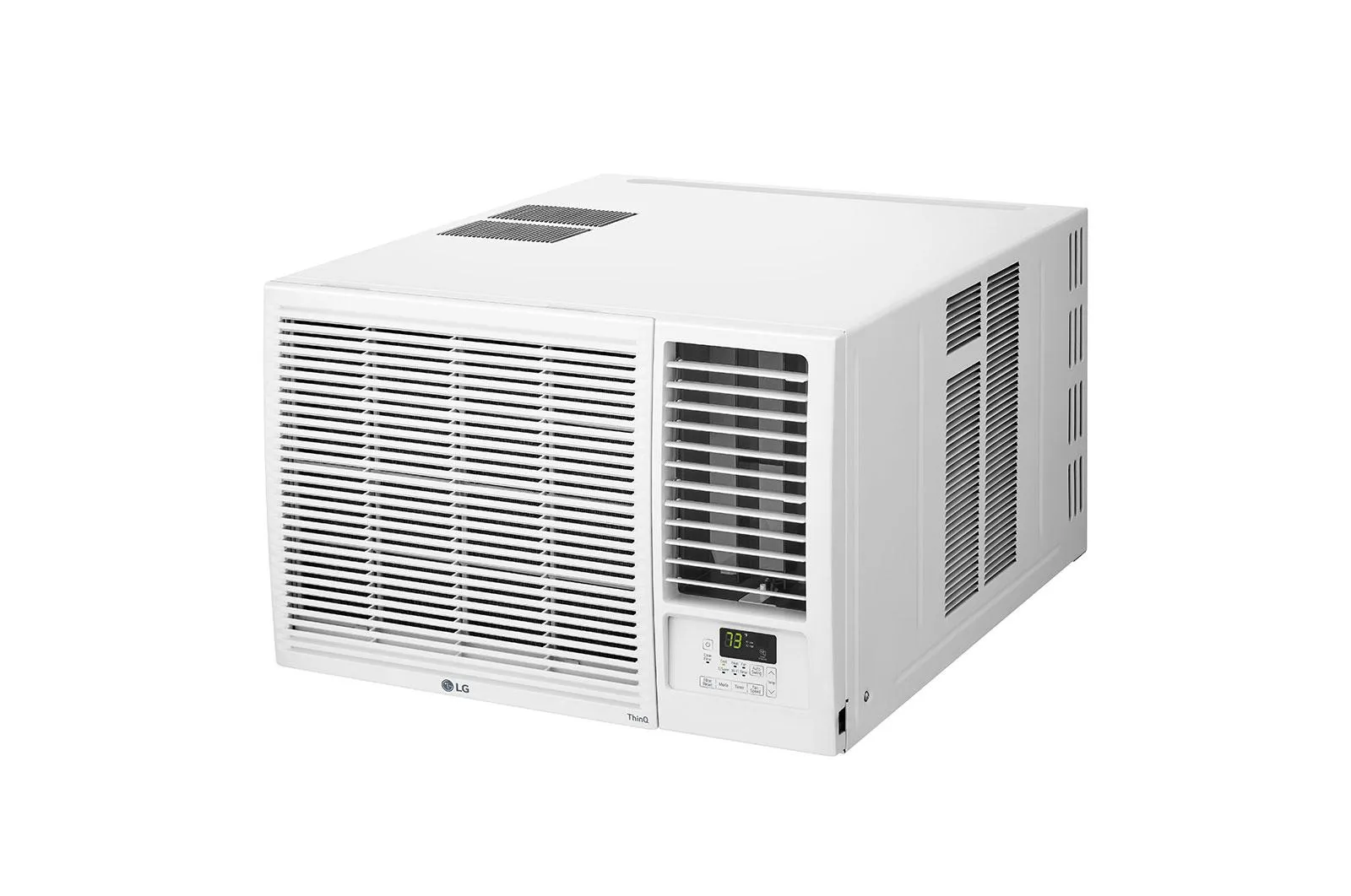 Lg LW1821HRSM 18,000 Btu Smart Wi-Fi Enabled Window Air Conditioner, Cooling & Heating