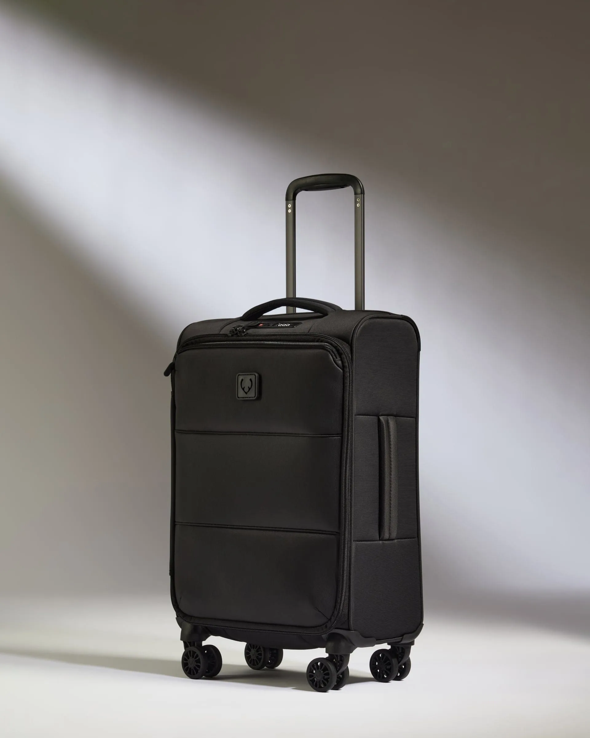 Online Exclusive Offer Special Deals Online Lightest Cabin Suitcase In Black - Soft Stripe 2.0