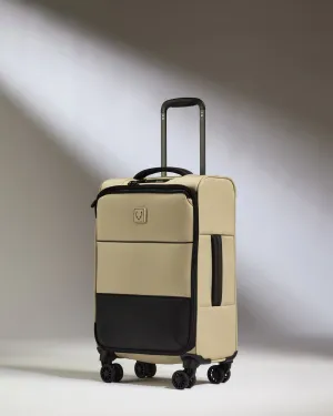 Shop Todays Picks Lightest Cabin Suitcase In Sand - Soft Stripe 2.0
