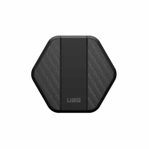 Price Drop Frenzy 9B4410114042 Rugged Wireless Charging Pad With Kickstand And Usb-C Cable For Magsafe 15W Black/Carbon Fiber