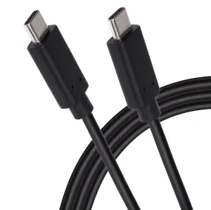 Maplin Usb-C To Usb-C 3.2 Gen2 100W 10Gbps Super Speed Cable - Black, 1M Today Only Steal