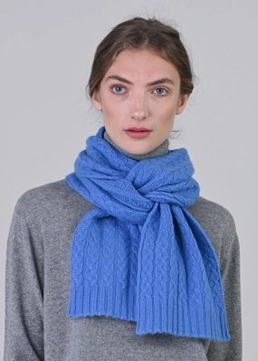 Cashmere Cable Scarf Flash Offer Today