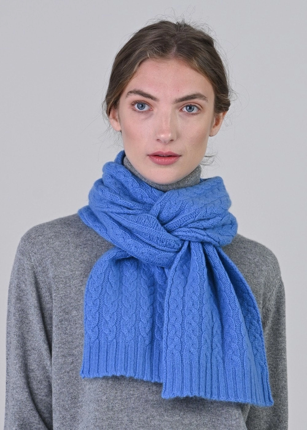 Cashmere Cable Scarf Flash Offer Today
