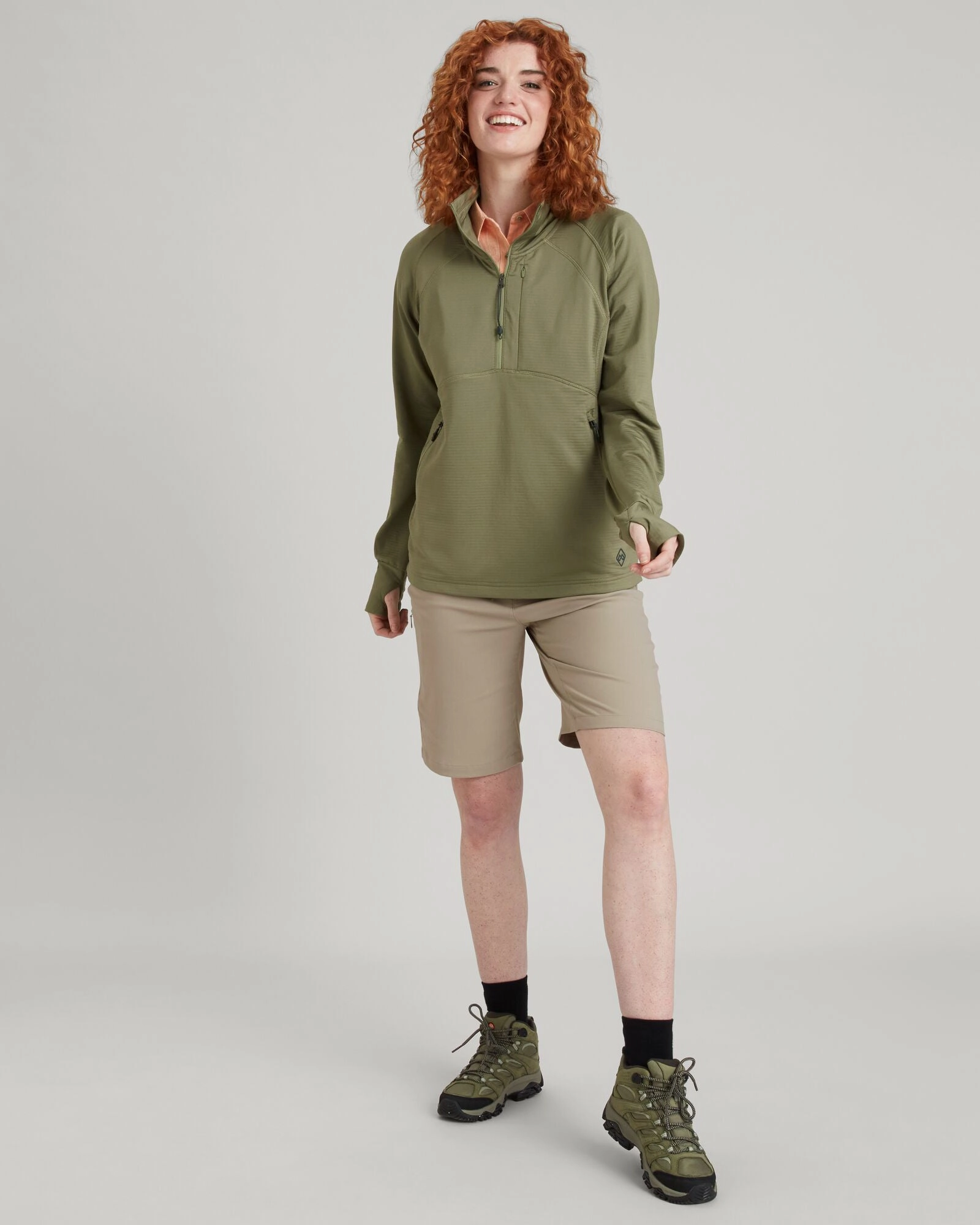 Save More Online Best Deal Online Ult-Hike Women'S Quarter Zip Pullover - Beech