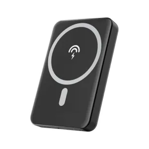 Maplin 5,000Mah Wireless Fast Charging Power Bank With Usb-C & Qi Charging Perfect Gift Sale