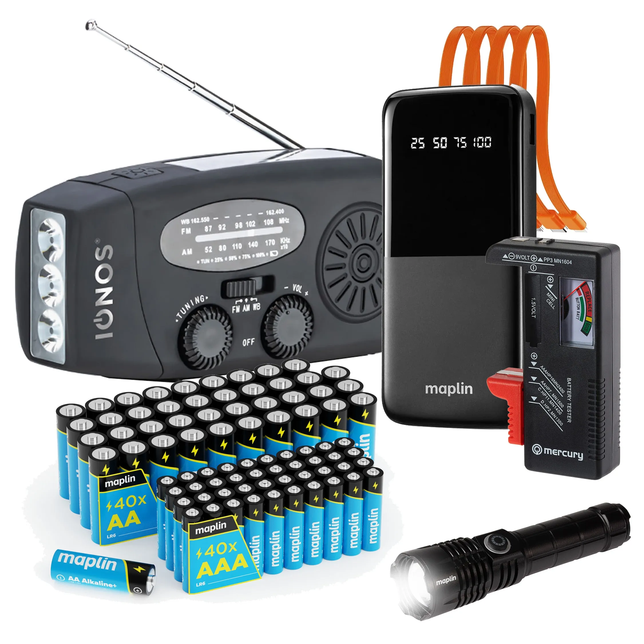 Limited Time Hot Deal Maplin Emergency Tech Essentials Kit