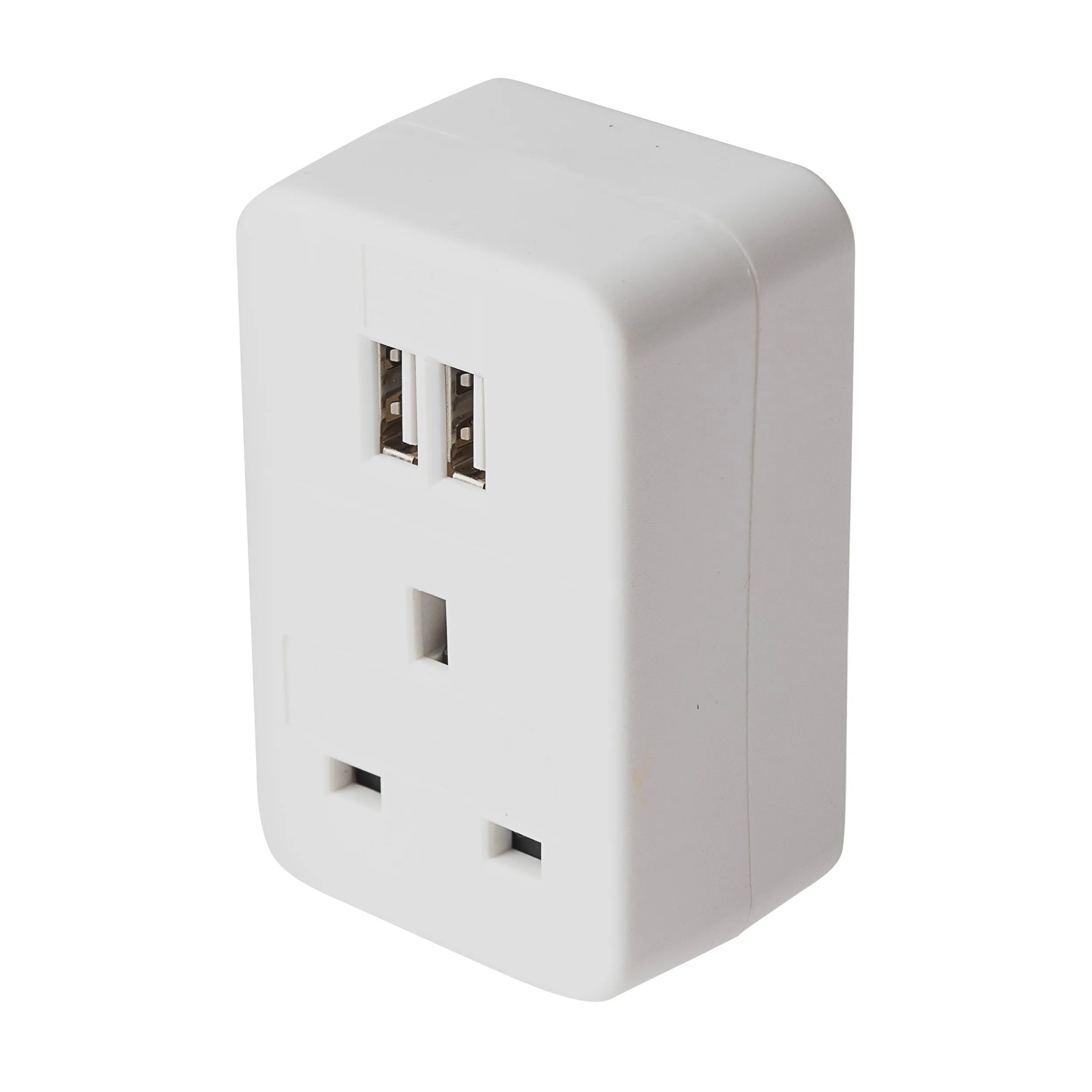 Best Deal Today Shop Save Today Maplin Uk To Us Travel Adapter Plug With 2X Usb-A - White