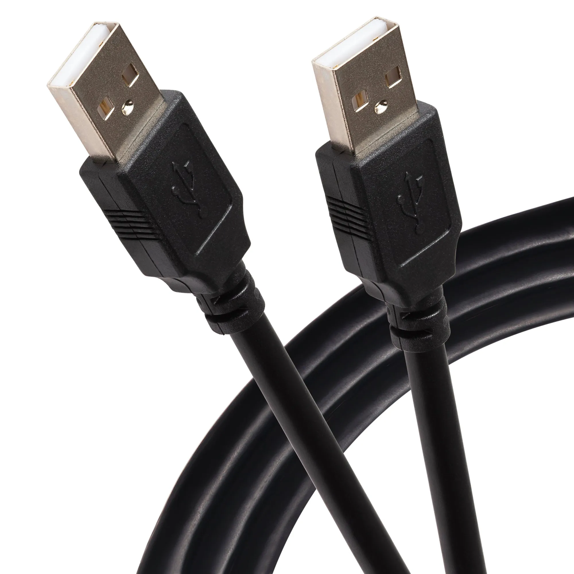 Maplin Usb-A 2.0 To Usb-A 2.0 Cable - Black Limited Stock Offer