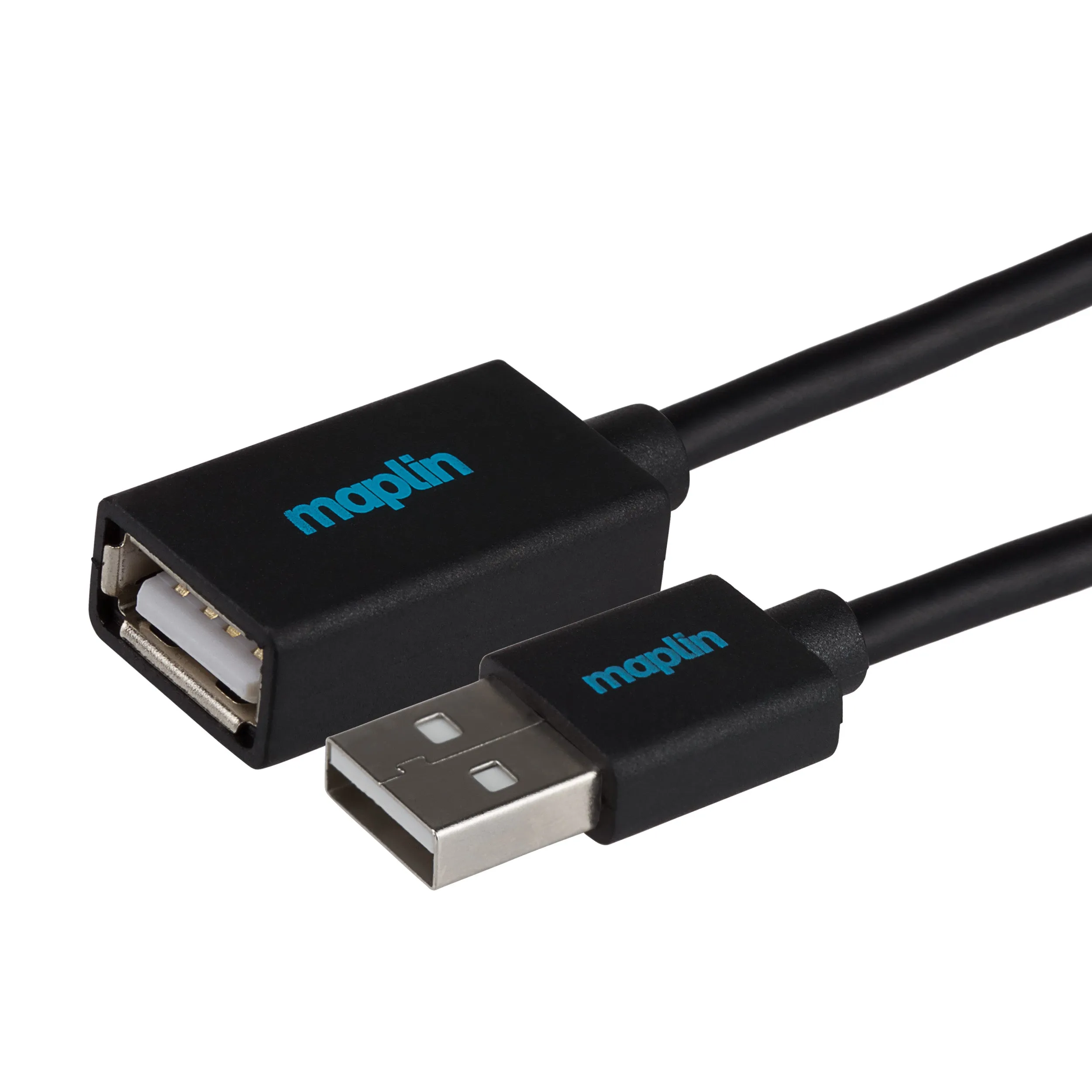 Maplin Usb-A Male To Usb-A Female Extension Cable - Black GiftWorthy Sale