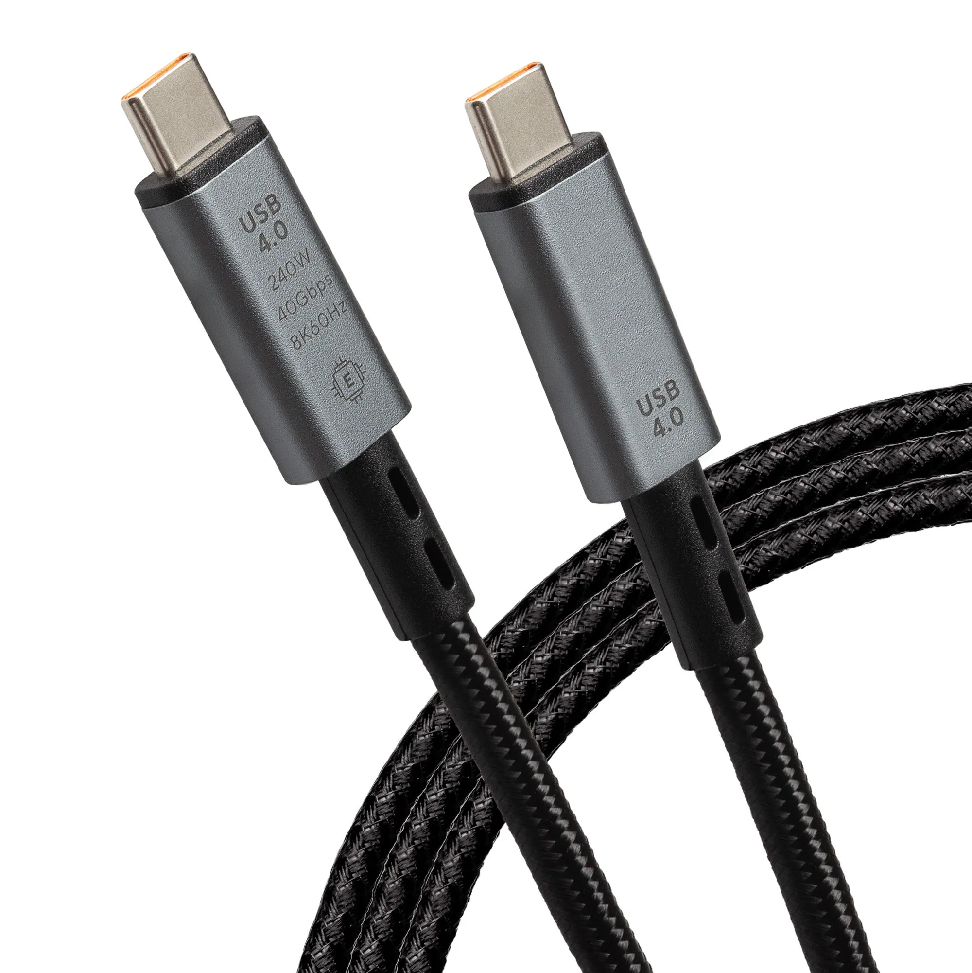 Best Seller Discount Maplin Usb-C To Usb-C V4.0 8K 240W Pd Braided Cable - Black, 1M