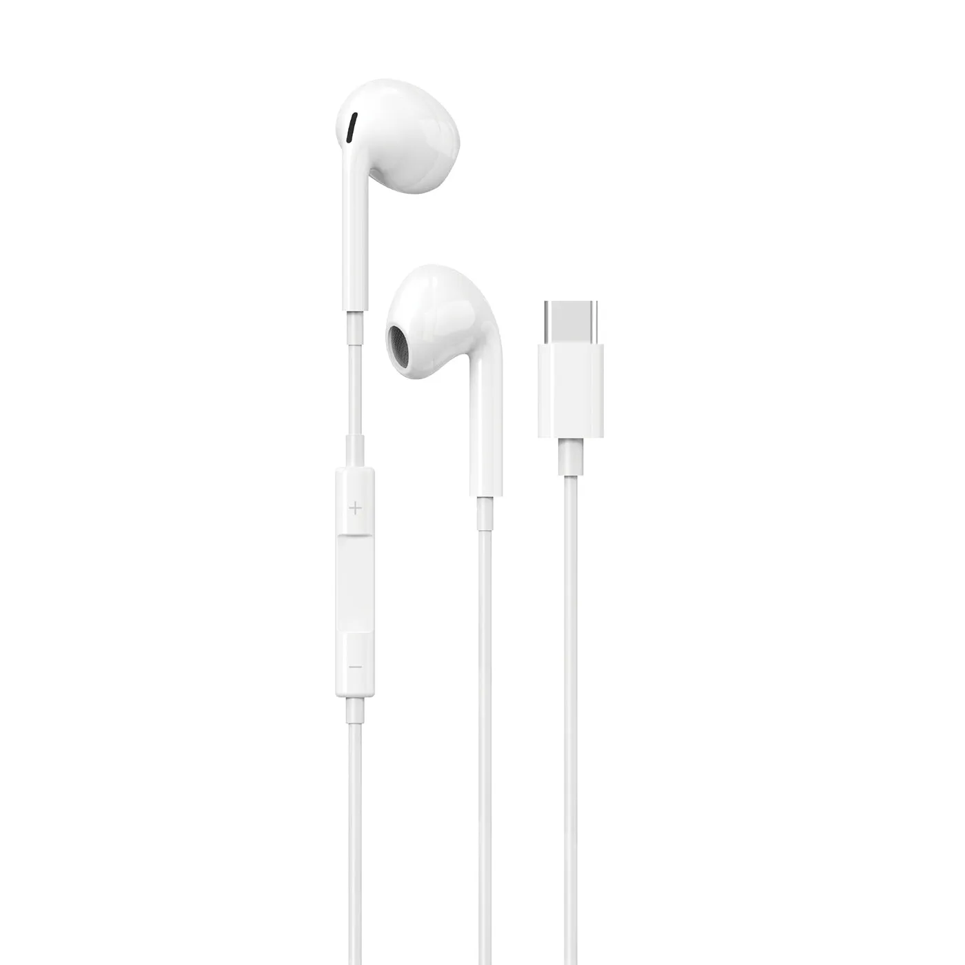Maplin Wired Usb-C Earbuds With Hands Free Calling & Volume Button - White Unmissable Deal Today