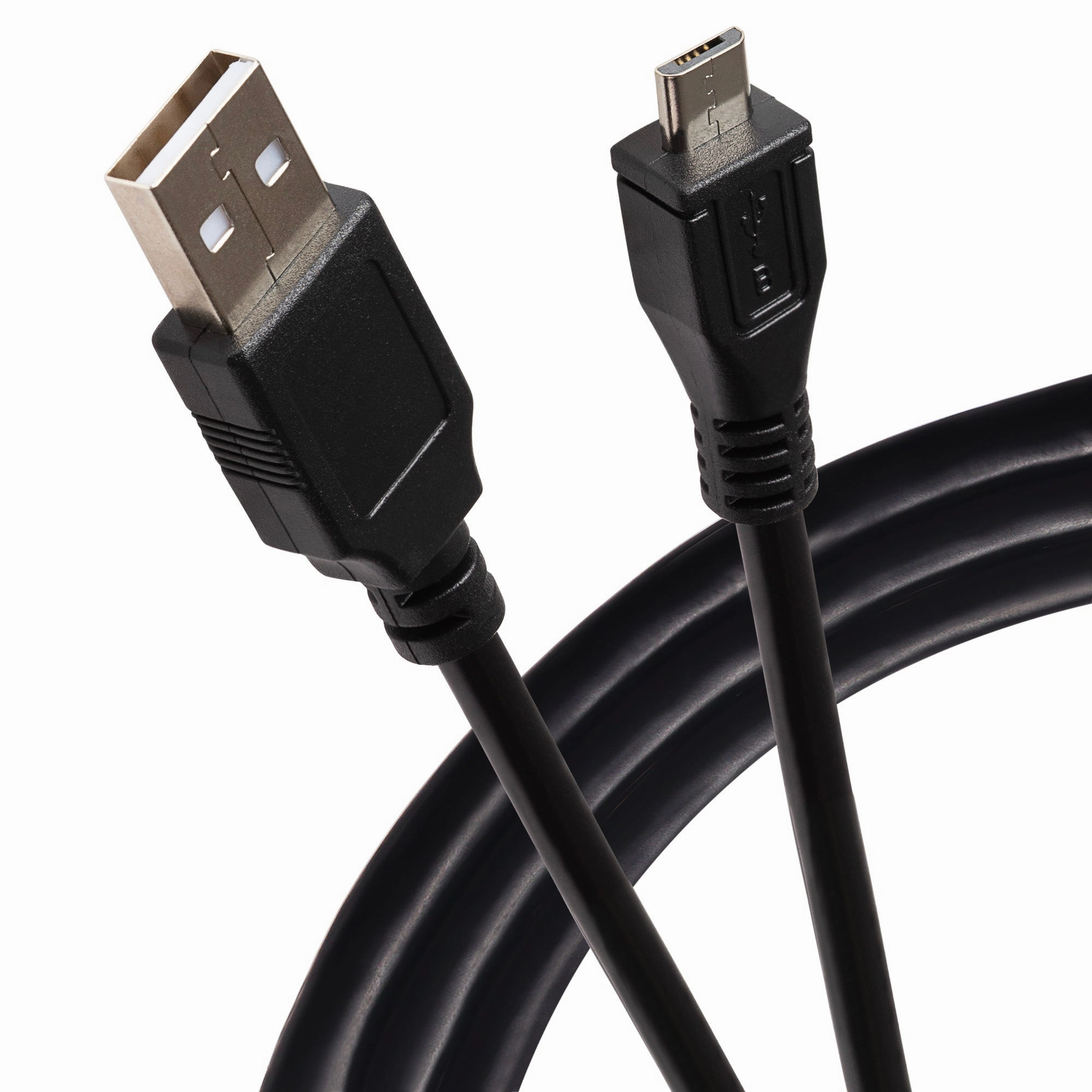 Maplin Usb-A To Micro Usb-B Male Cable - Black Clearance Event