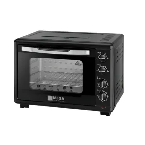 Mega Electric Oven, 55Lit, 2000Watts, Black