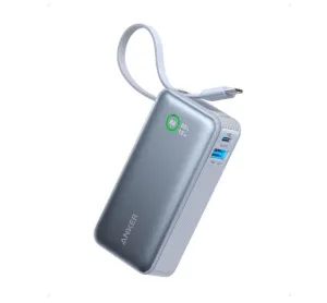 Anker Nano Power Bank (30W Built-In Usb-C Cable) Blue Hot Pick of the Day EndofWeek Deals