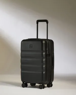 Instant Hot Deal Expandable Cabin Suitcase In Black - Icon Stripe