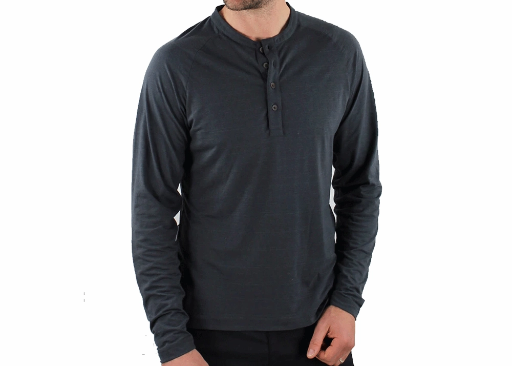 Men'S Payette Henley Long Sleeve Save Today Only Today Only Steal