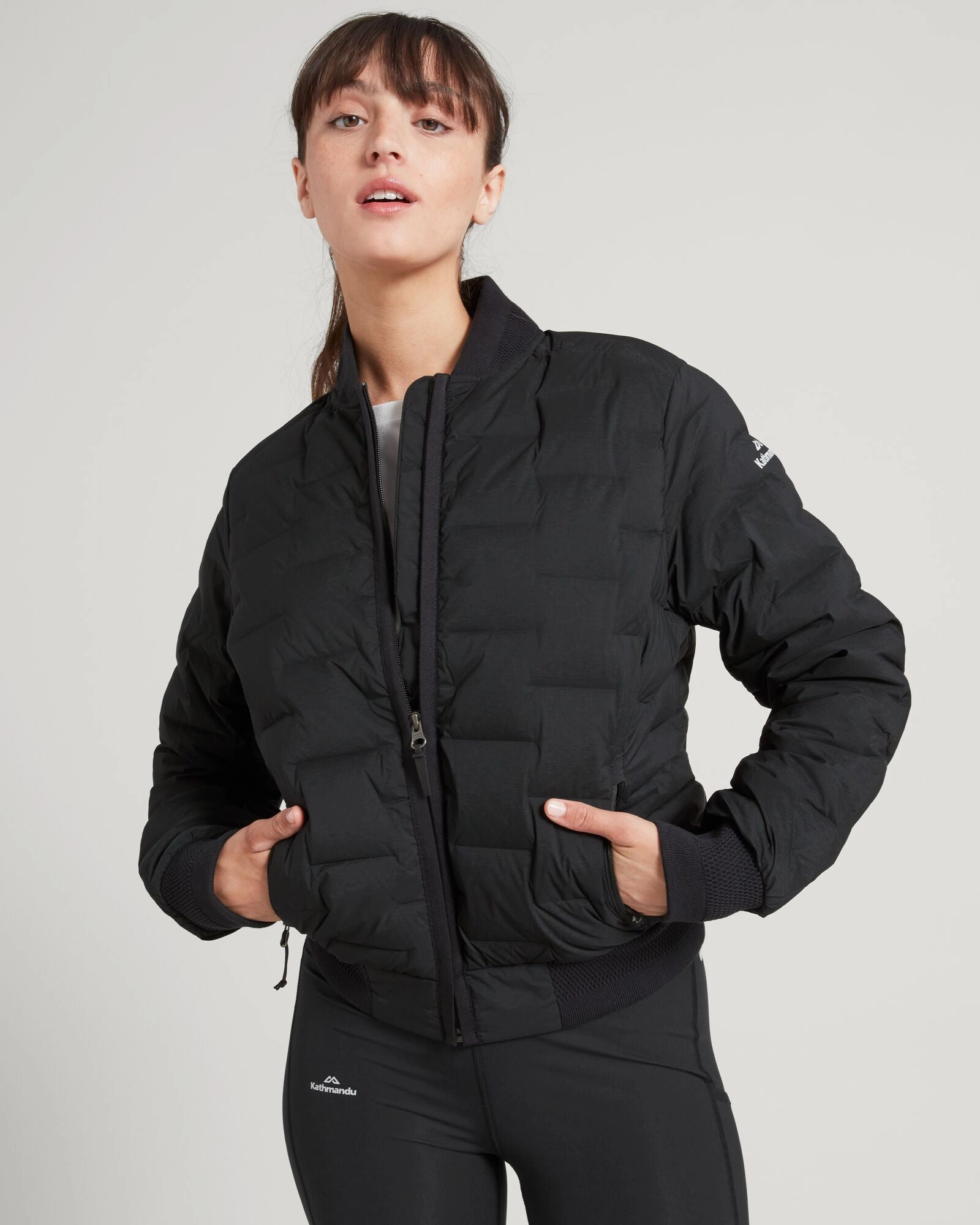 Women'S Federate Stretch Down Bomber Jacket - Black Hot Item Clearance MustHave Deals