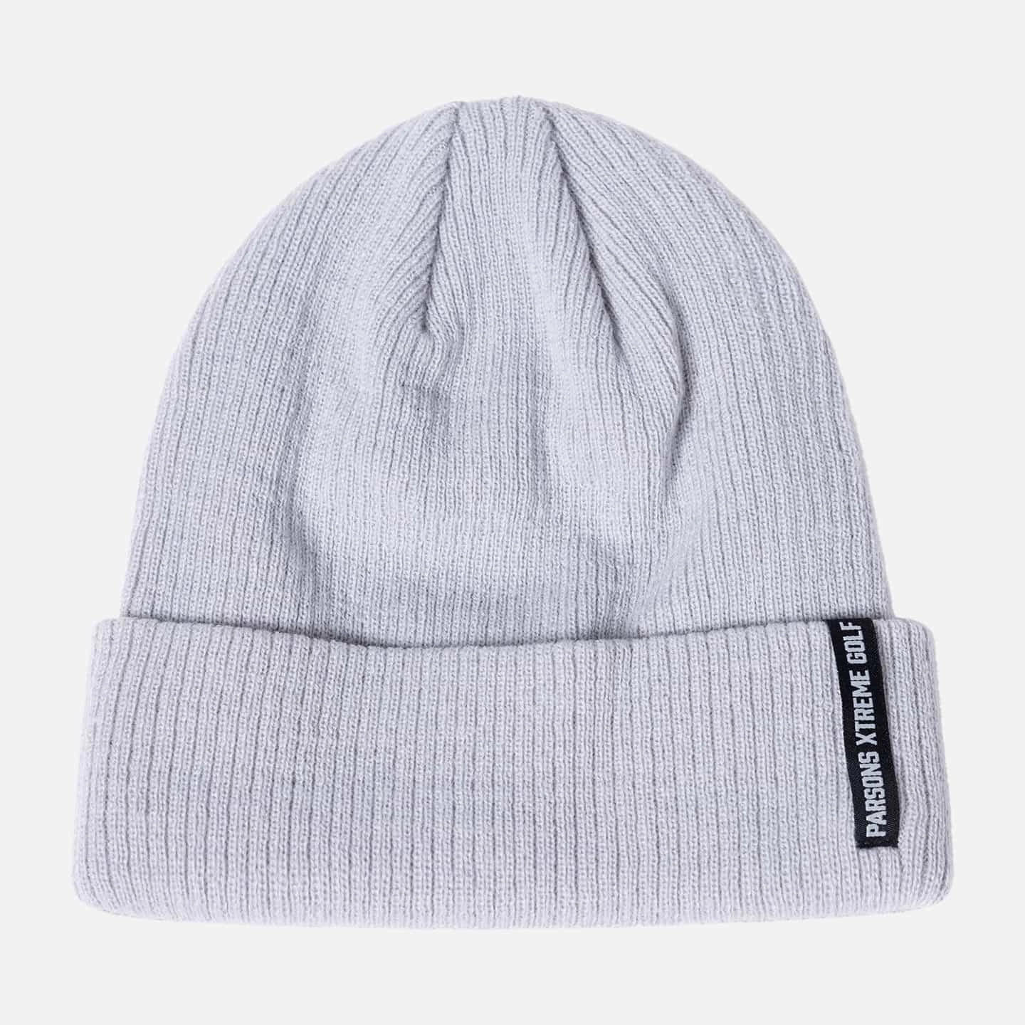 Limited Stock Deals Logo Tag Rib Knit Beanie