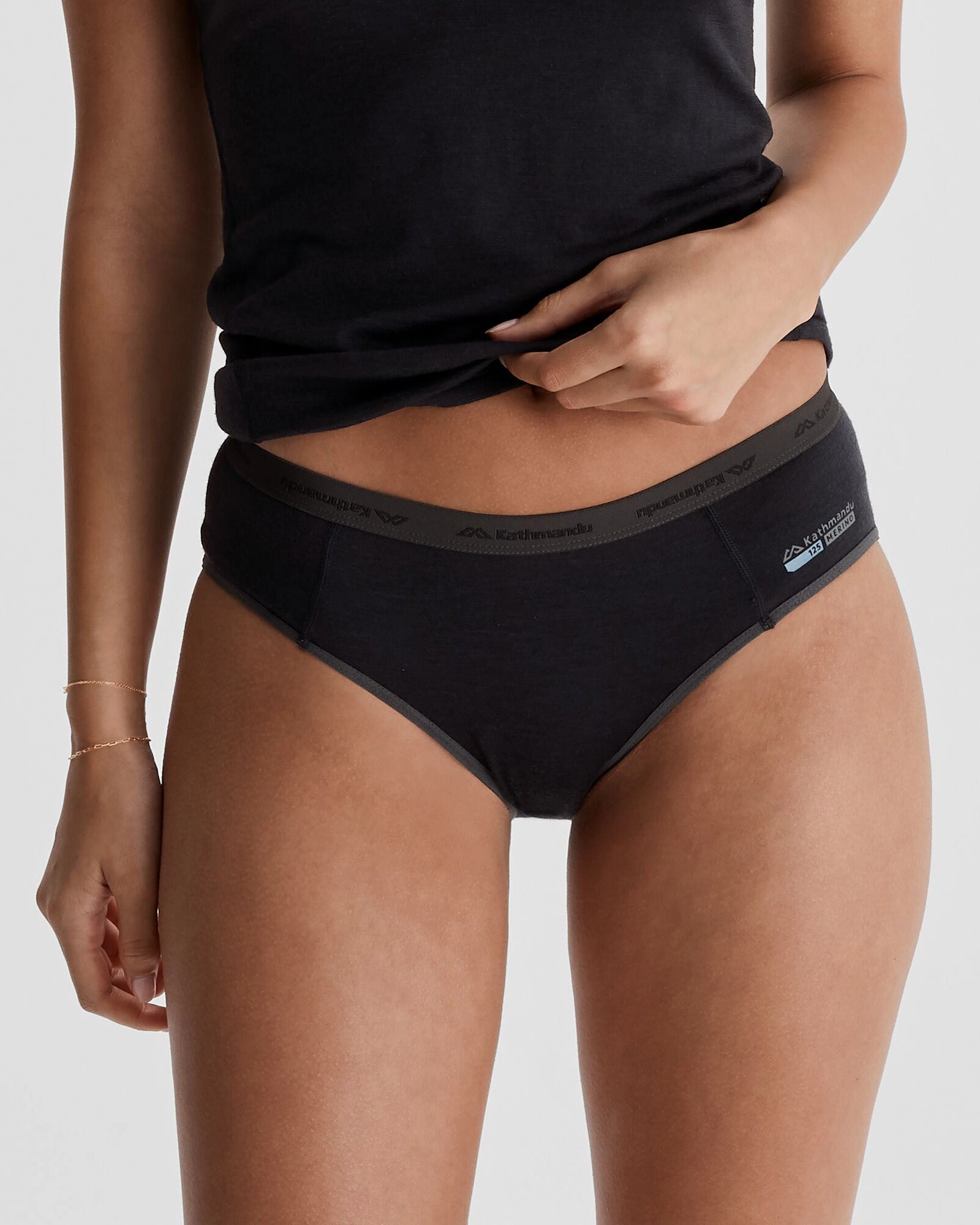Women'S K-Merino 125 Briefs - Black Stingray Daily Clearance Deal