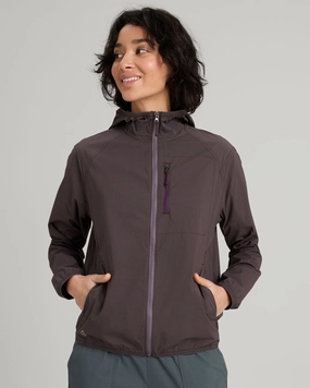 Shop Save Today Women'S Evry-Where Stretch Windbreaker - Dark Quartz