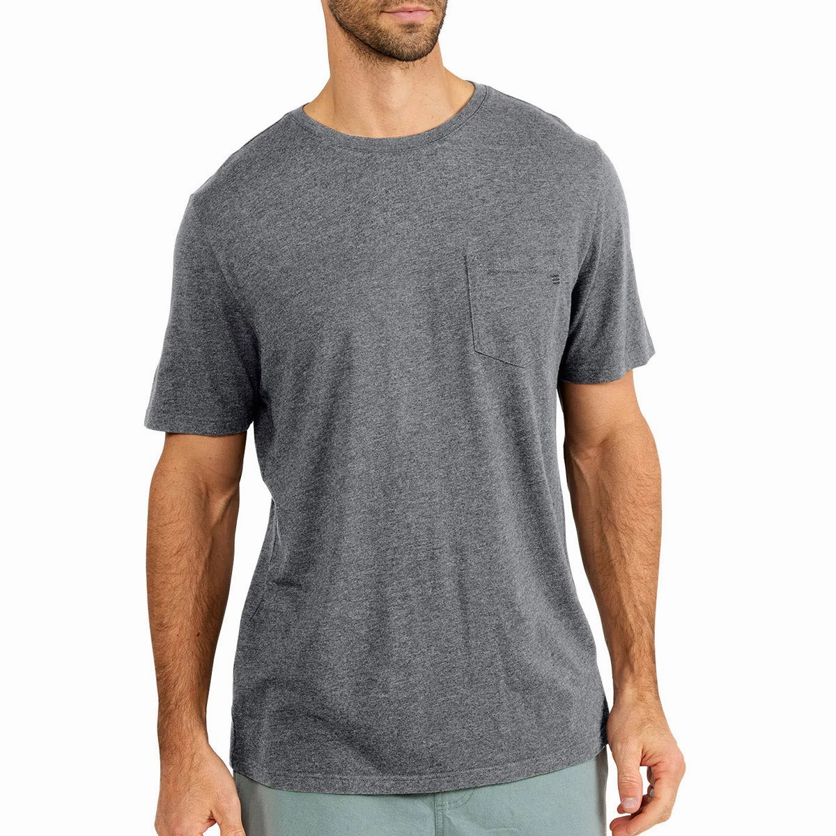 Dont Miss This Offer Men'S Bamboo Heritage Pocket Tee