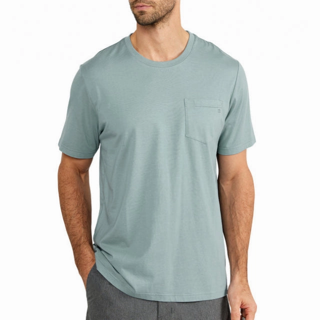 Men'S Bamboo Heritage Pocket Tee Exclusive Savings Event Weekend Flash Offer