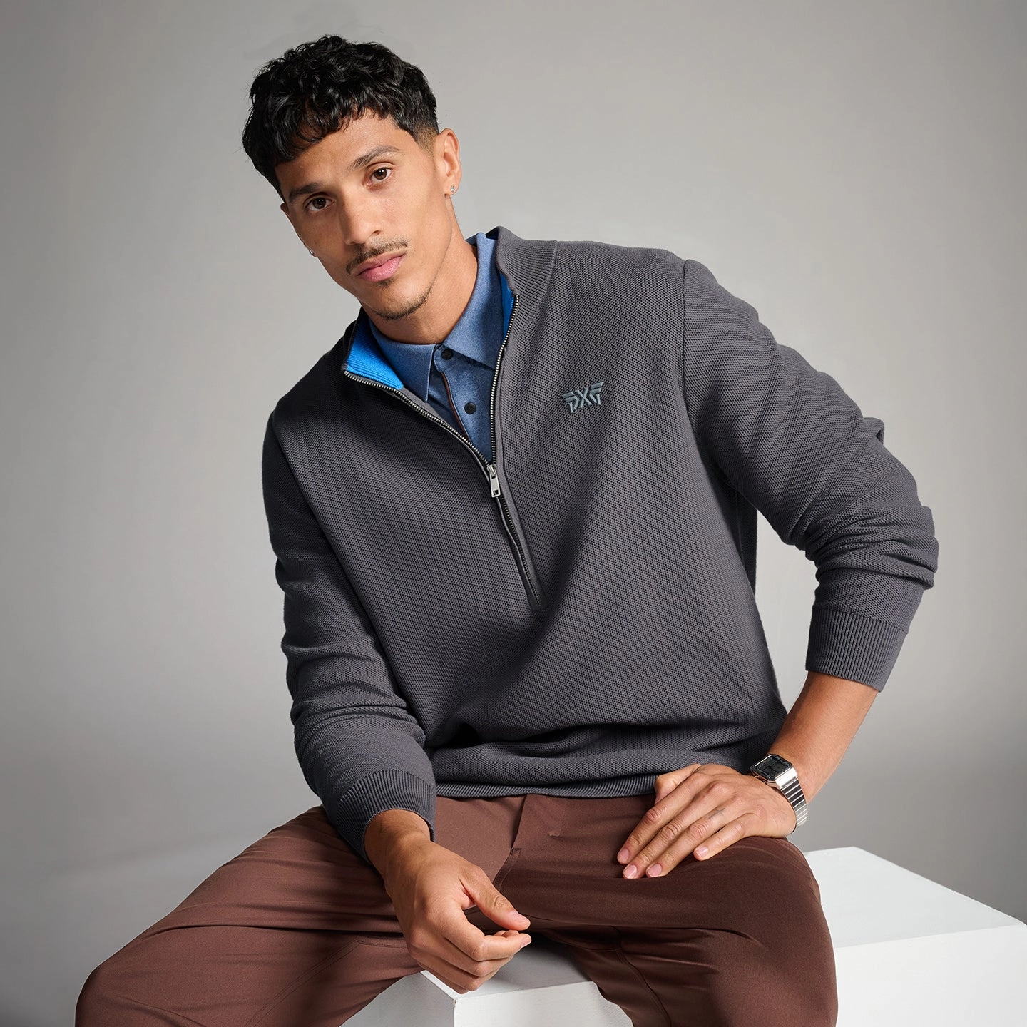 Men'S Classic 1/4 Zip Sweater Surprise Discount Today Big Clearance Event
