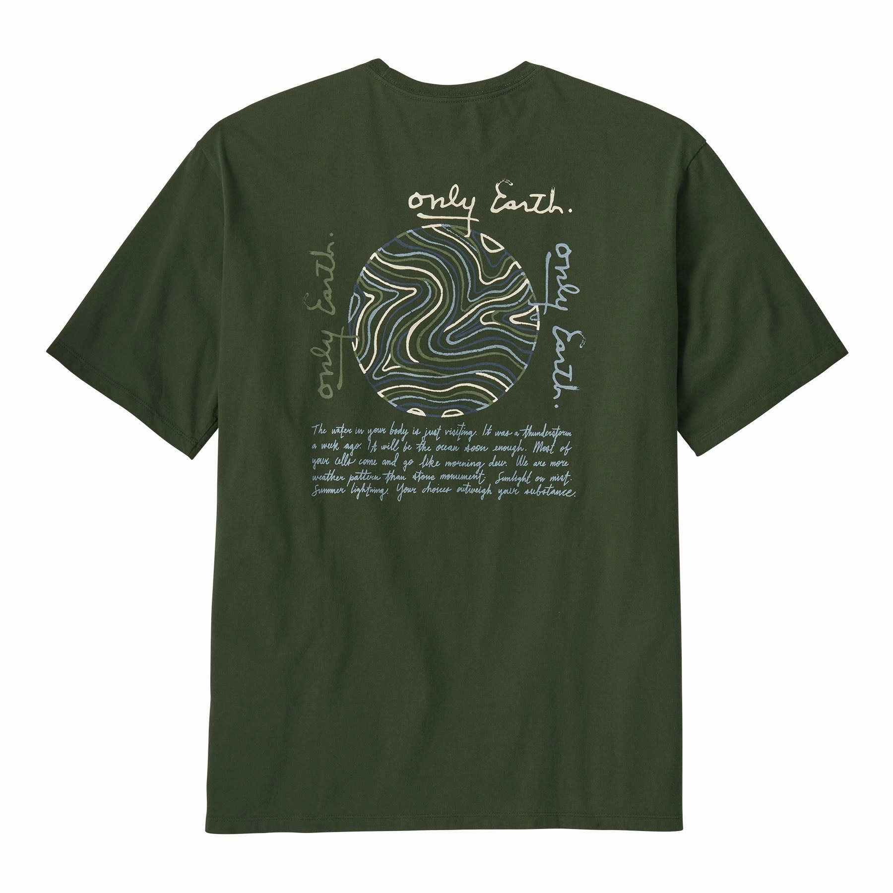 Men'S Cta Organic Earth T-Shirt Limited Time Offer Best Seller Discount