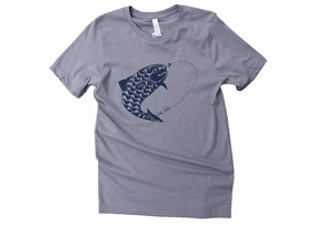 Online Deal Frenzy Men'S Fish Idaho Tee