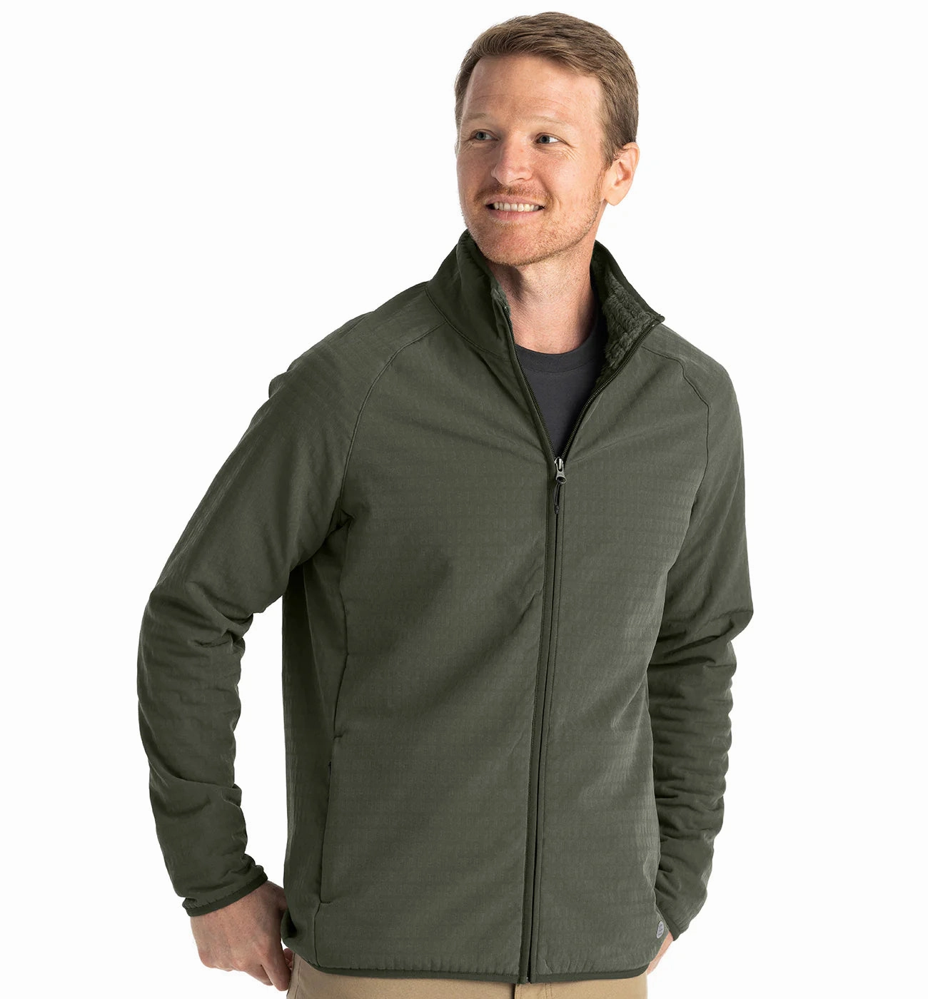 Men'S Gridback Fleece Jacket Big Savings Alert