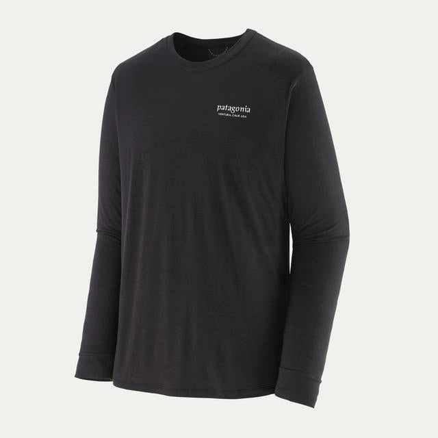 Men'S Long-Sleeved Capilene Cool Merino Blend Graphic Shirt Exclusive Holiday Deal