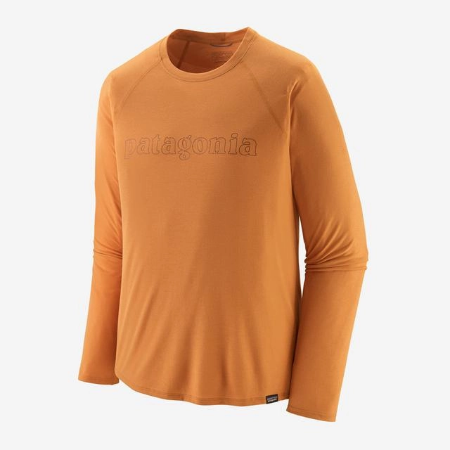 Men'S Long-Sleeved Capilene Cool Trail Graphic Shirt Special Savings Today