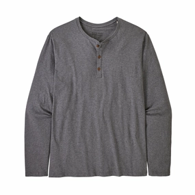 Mega Hot Offer Men'S Long-Sleeved Daily Henley