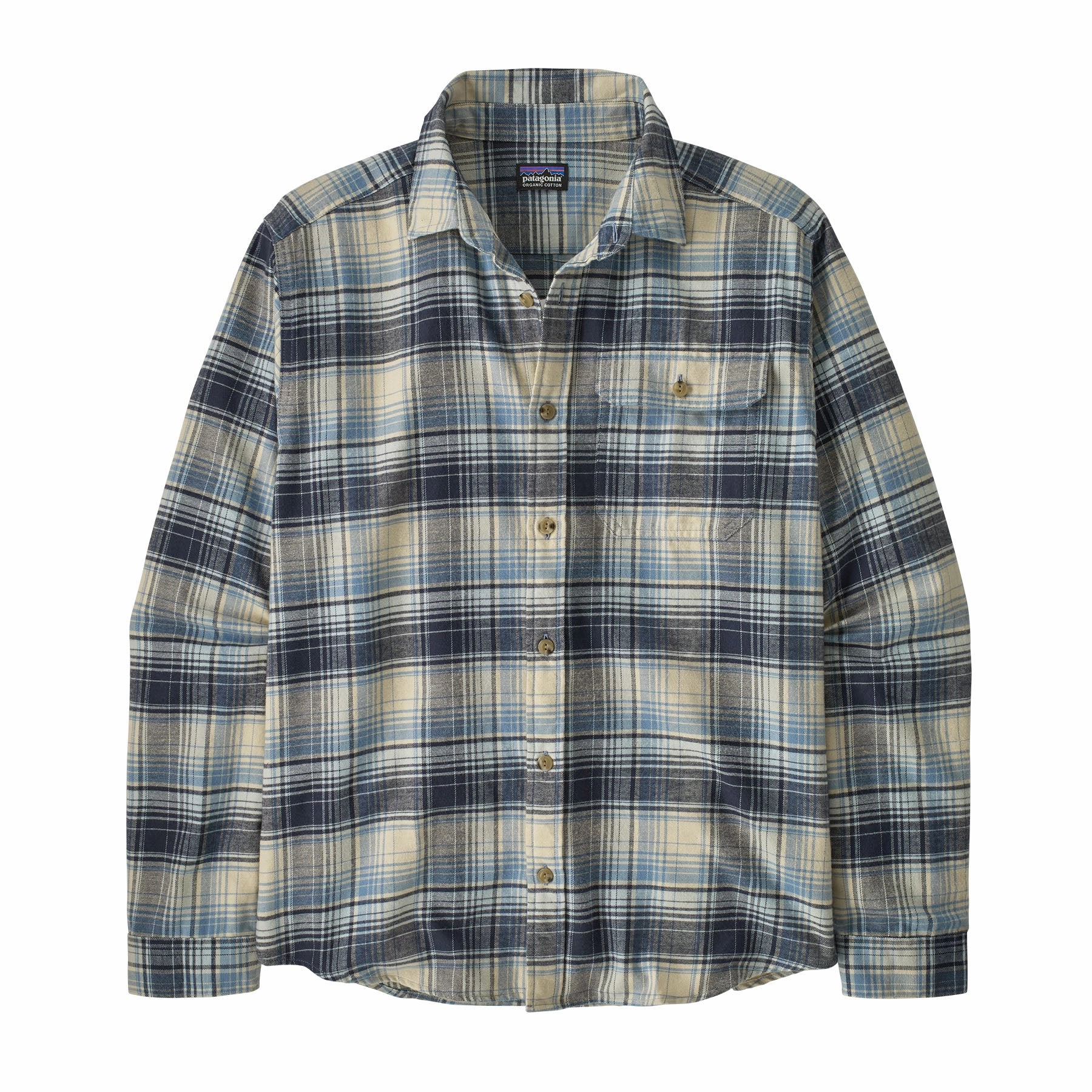 Men'S Long-Sleeved Lightweight Fjord Flannel Shirt Best Deal Today