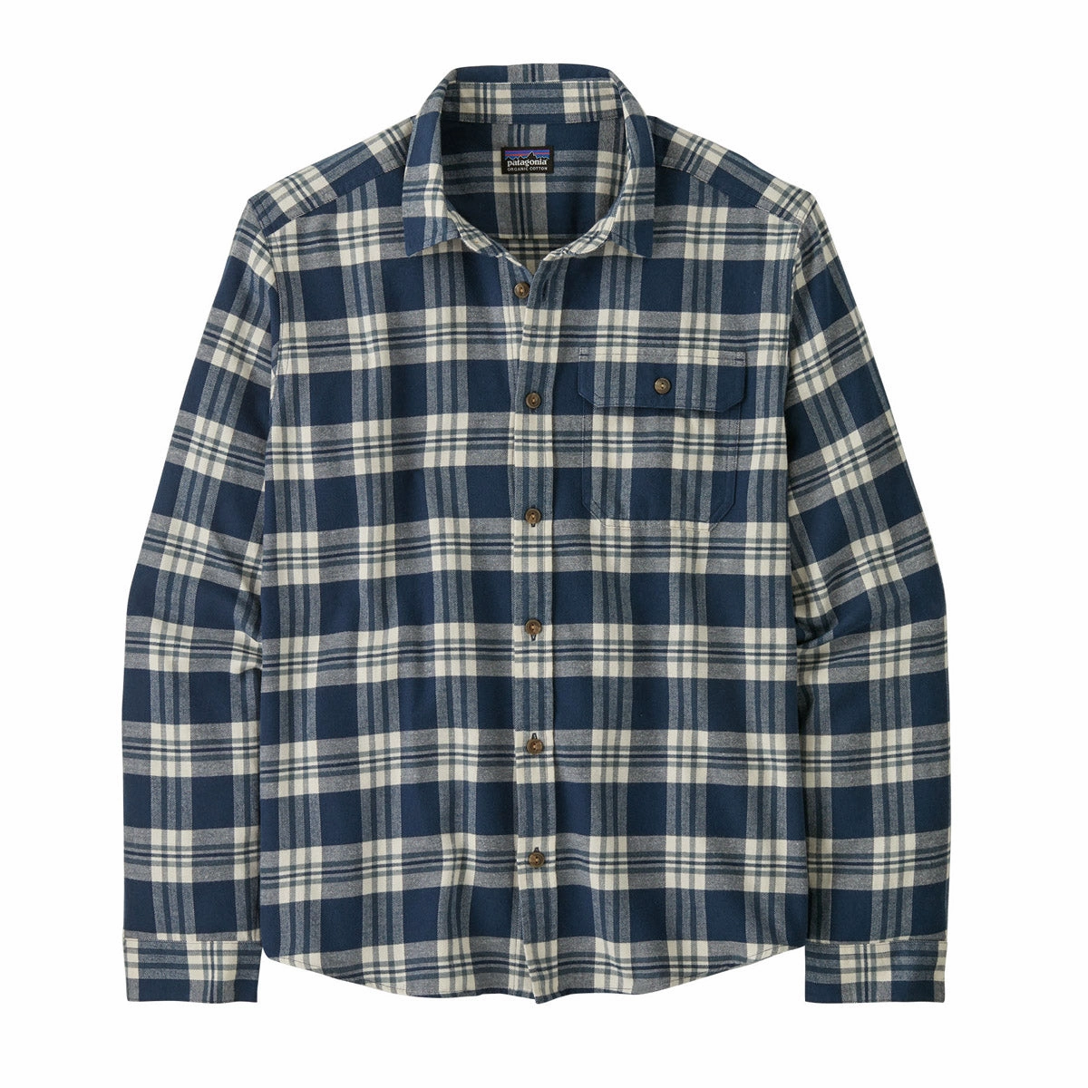 Exclusive Online Offer Men'S Long-Sleeved Lightweight Fjord Flannel Shirt