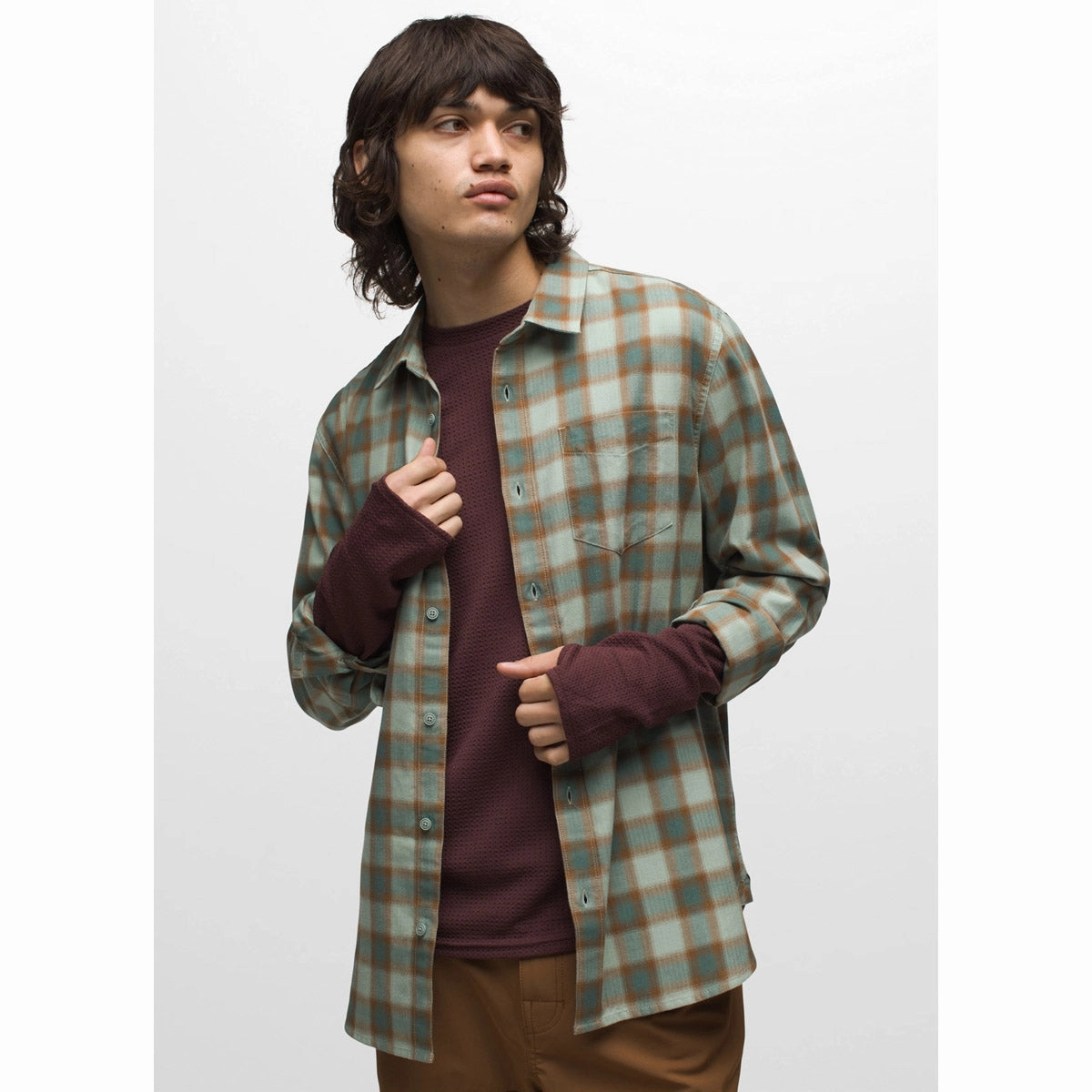 Men'S Los Feliz Flannel Shirt - Slim Trending Offer Today MustShop Sale