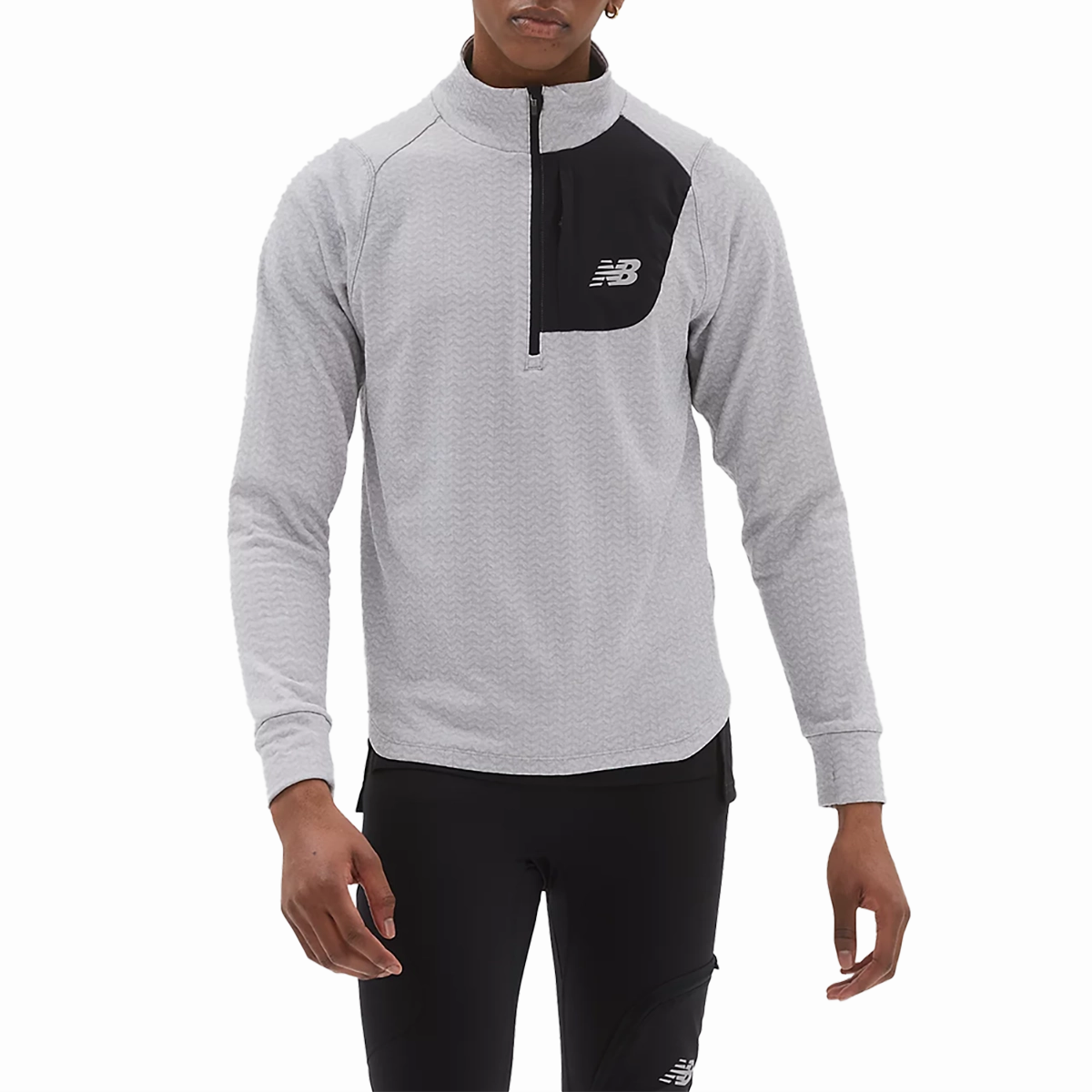 Men'S Nb Heat Grid 1/2 Zip Gift Sale Event Flash Deal Today