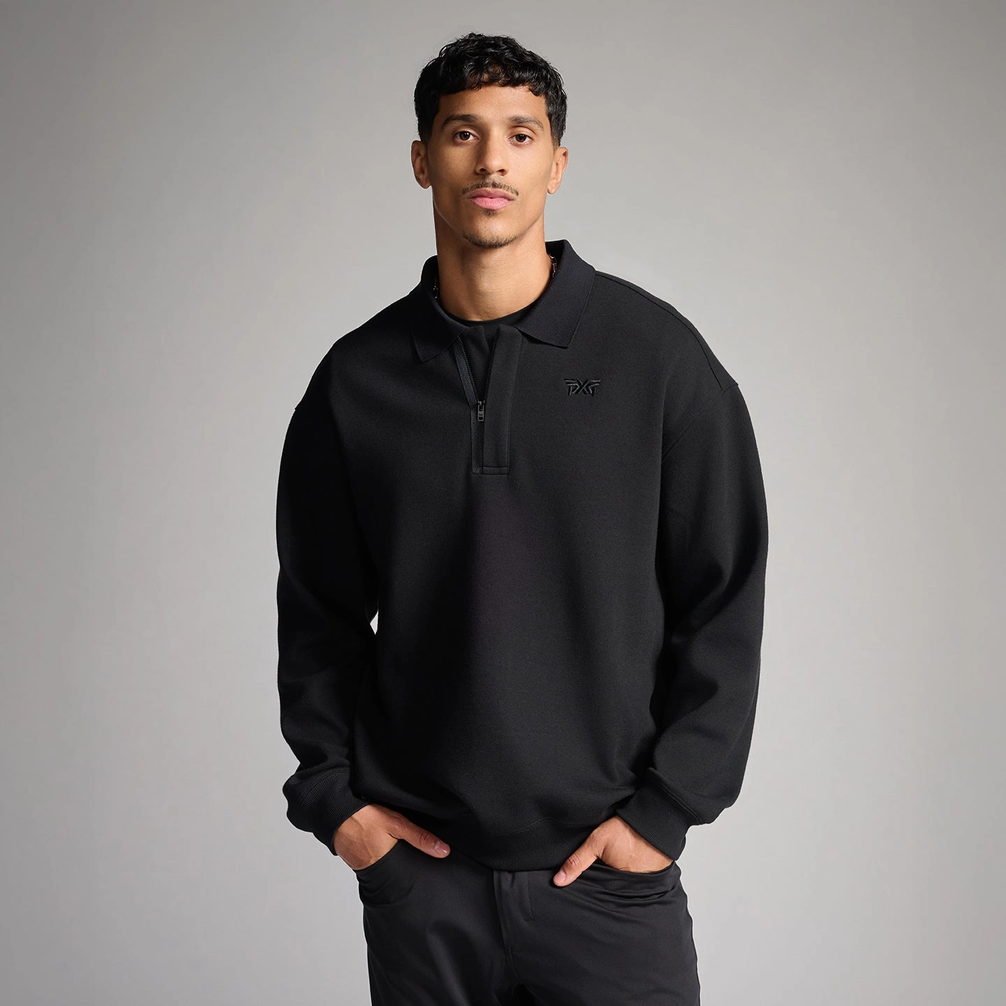 Men'S Polo Collar Pullover Clearance Sale Now