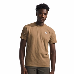 Men'S S/S Heritage Patch Heathered Tee Dont Miss Hot Deals Exclusive Online Discount