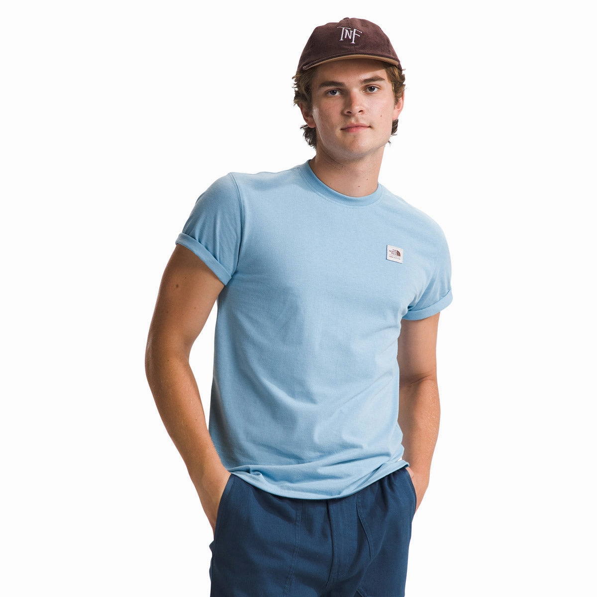 Online Deal Frenzy Weekend Specials Men'S S/S Heritage Patch Heathered Tee
