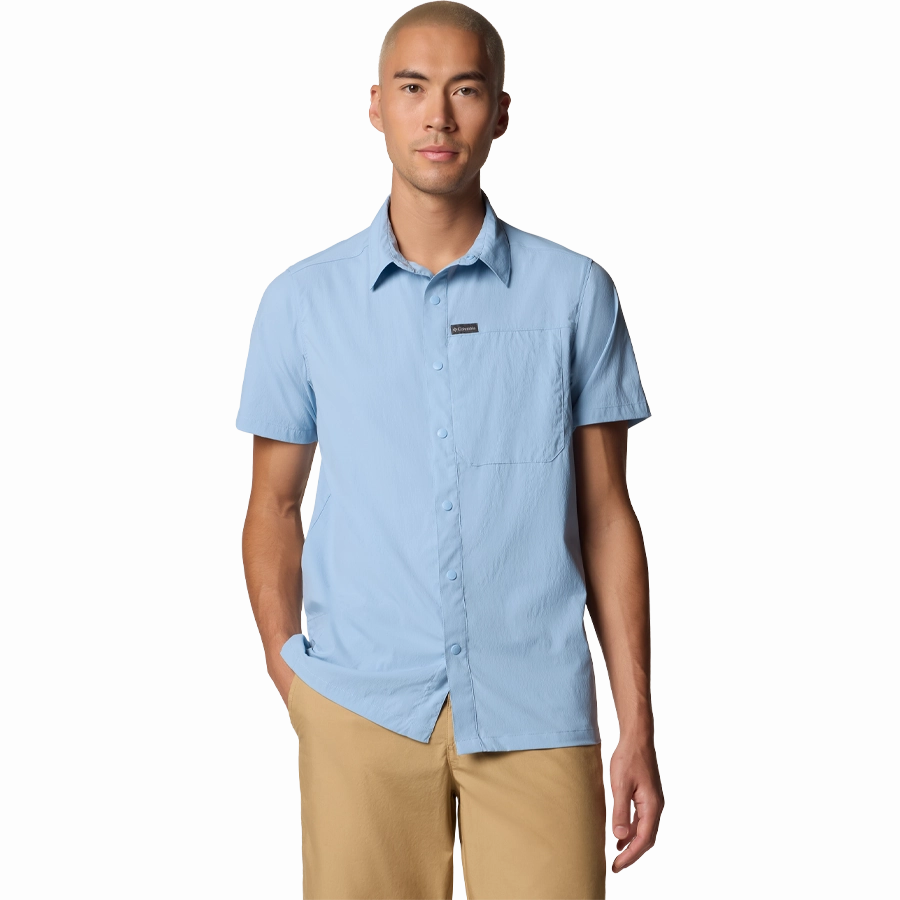 Men'S Sage Peak Woven Short Sleeve Shirt Online Exclusive Deal Online Deal Frenzy