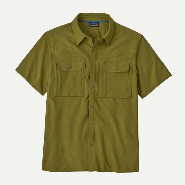 Big Savings Event Instant Savings Inside Men'S Short Sleeved Self Guided Shirt
