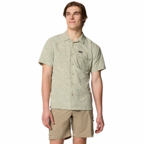 Men'S Tech Trail Utility Print Woven Short Sleeve Shirt Mega Savings Now