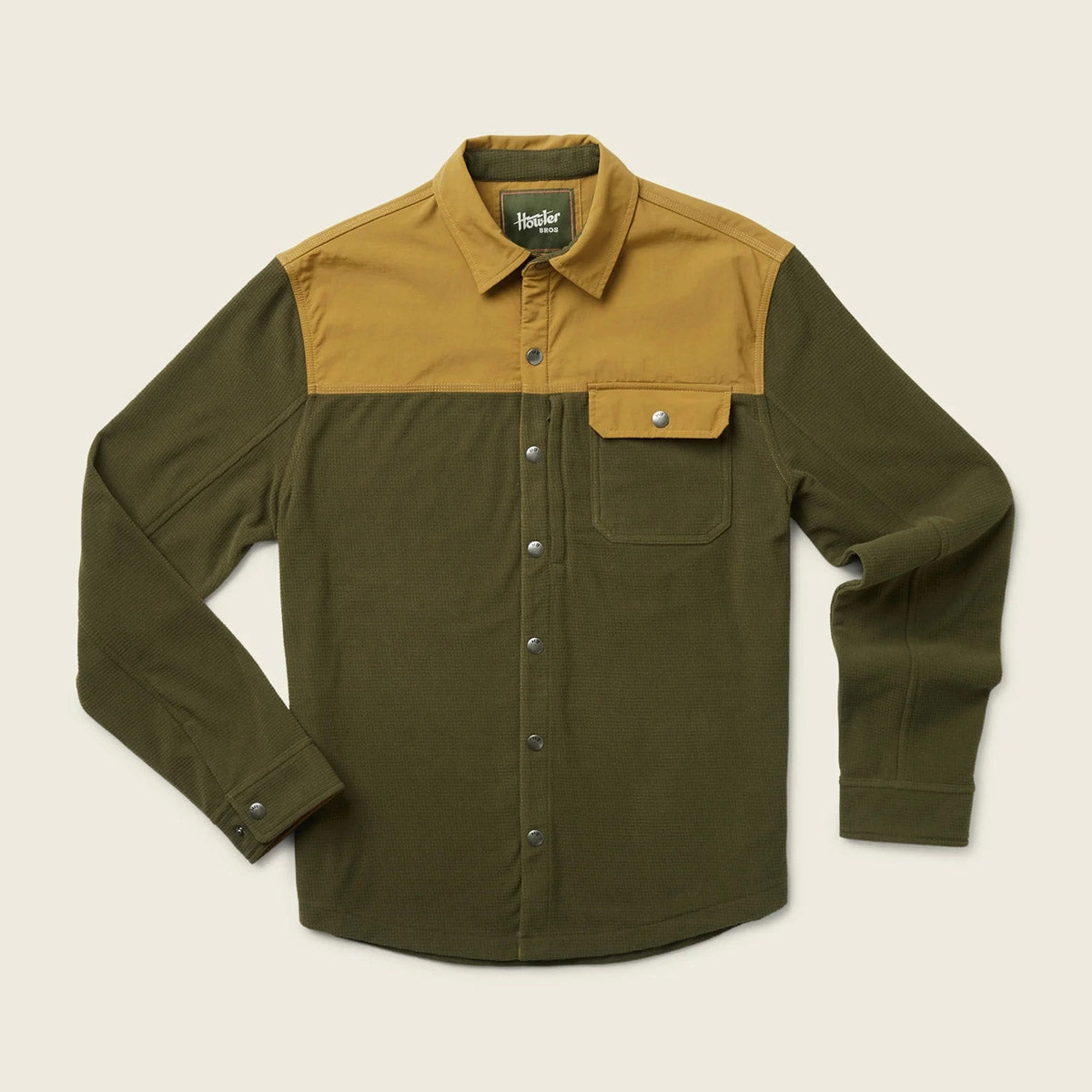 MustHave Gift Ideas Men'S Vapors Grid Fleece Overshirt
