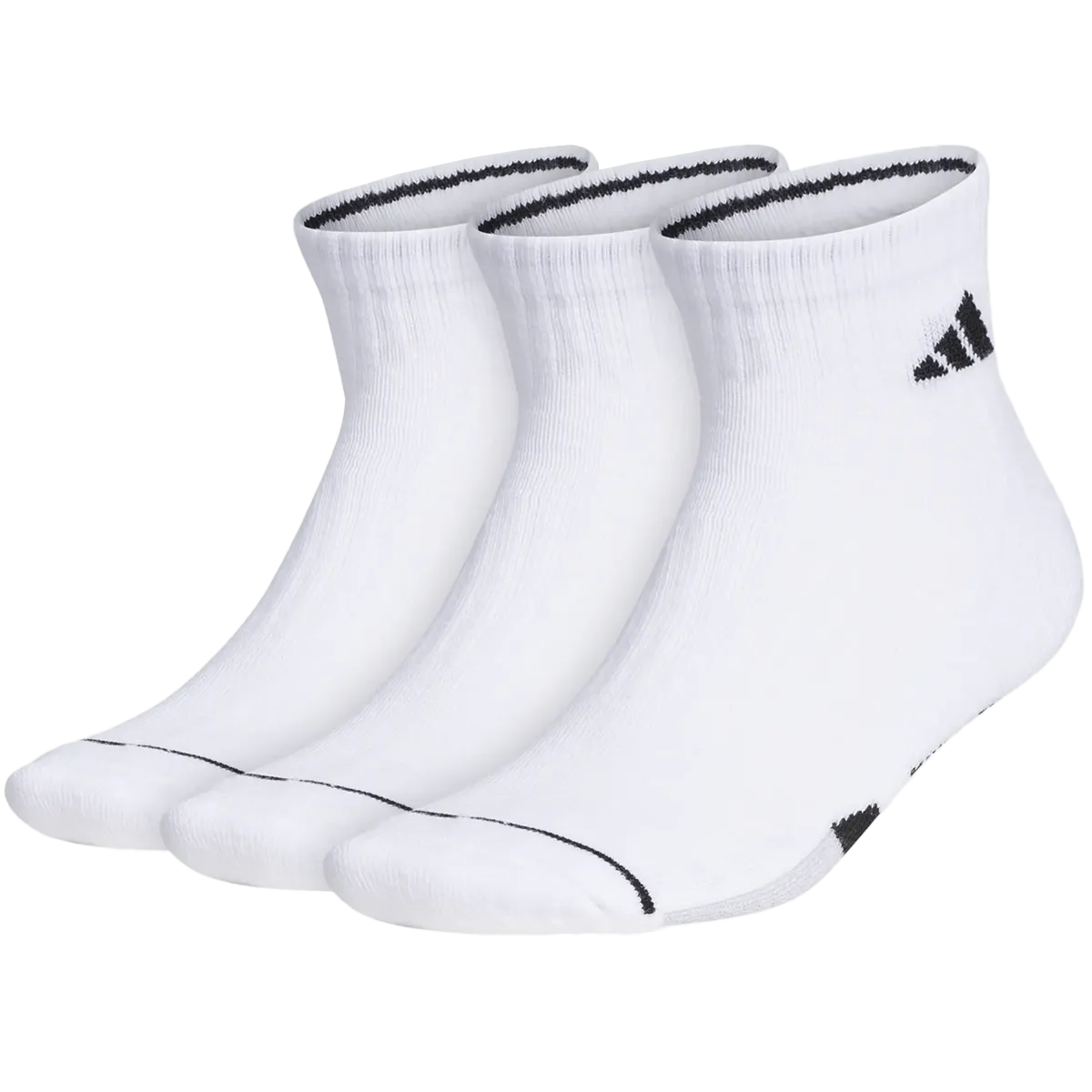 Grab It Fast Men'S Cushioned Ii Quarter 3-Pack