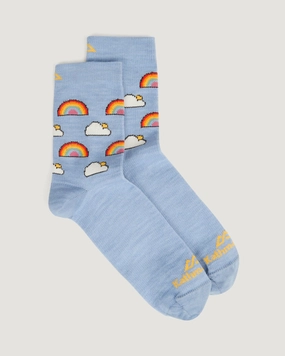 Mega Online Discount Merinolink Federate Socks - Ripple Rainbow Print