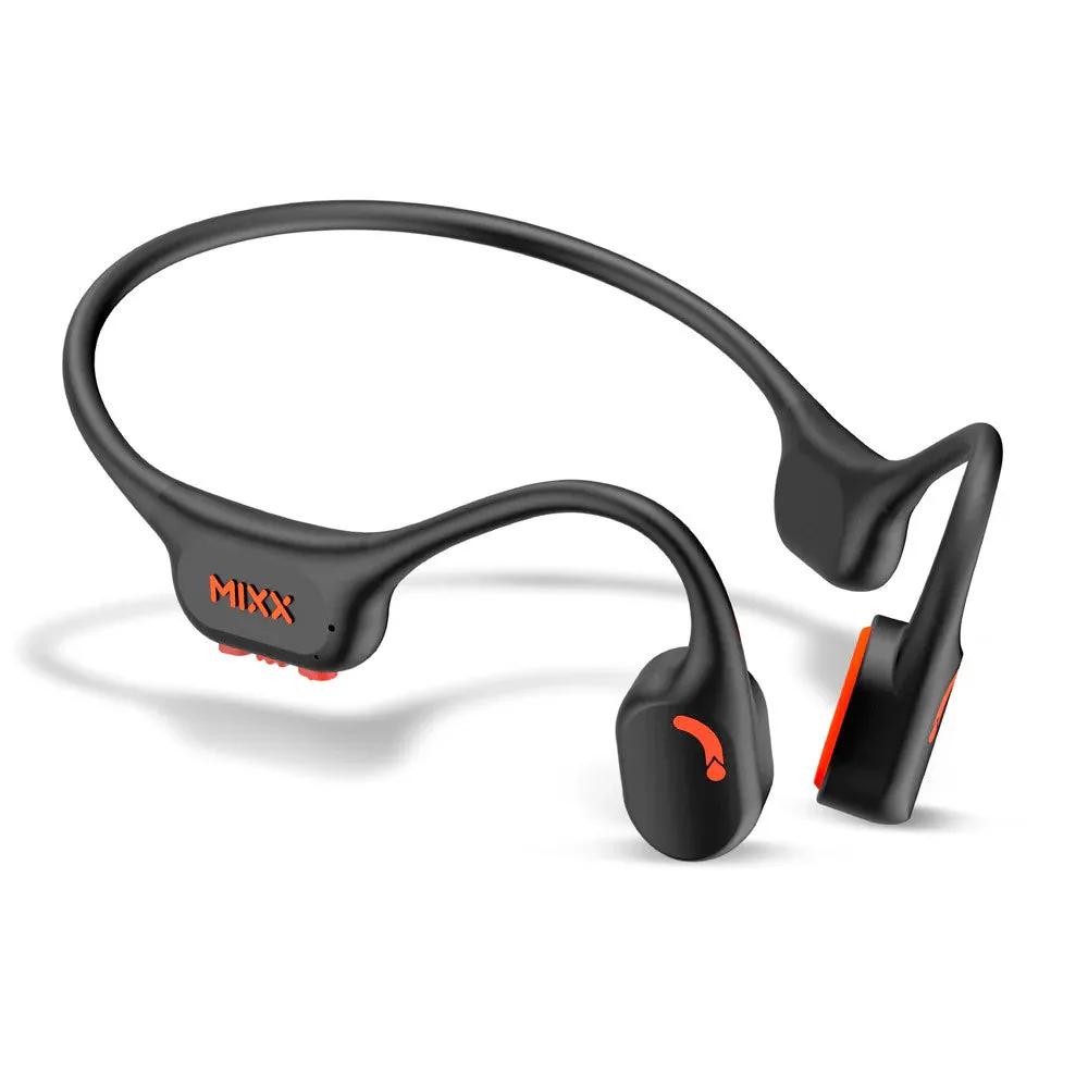 Mixx Resonate Pro Open Ear Bone Conduction Sports Headphones - Black Big Price Drop