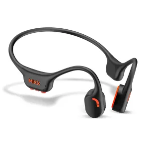 Mixx Resonate Pro Open Ear Bone Conduction Sports Headphones - Black Big Price Drop