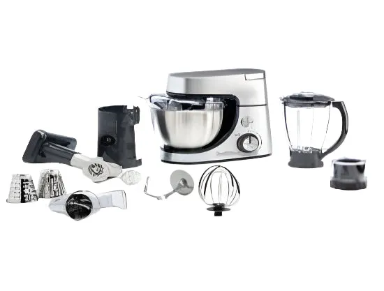 Moulinex Master Chef Gourmet Kitchen Machine, 1100Watts, 4.6Lit, Stainless Steel